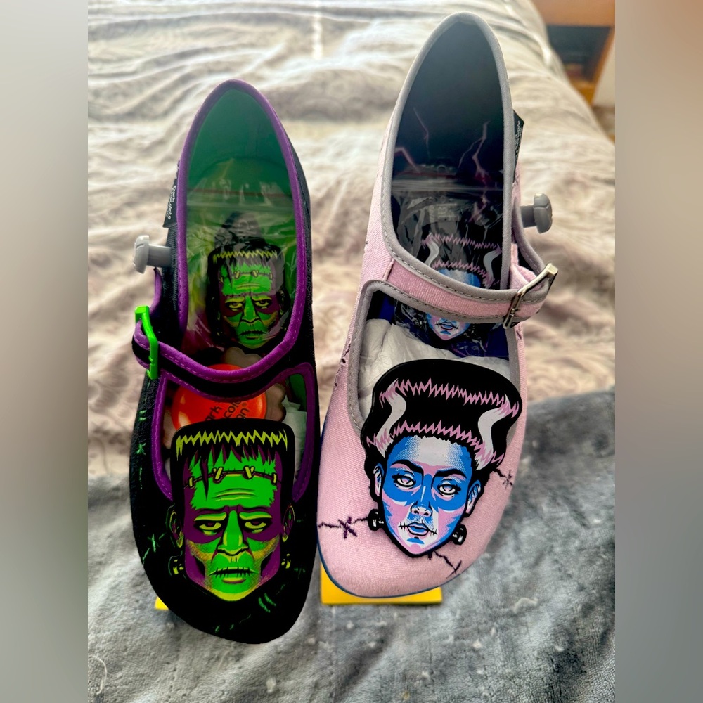RARE Hot Chocolate Design Mary Janes shoes from the Horror Collection